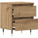  Nočne omarice 2 kosa Artisan Oak 40x35x50 cm Inženirski les | Shoptok.si
