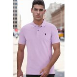 Dewberry T8561 MEN'S TSHIRT-OUTDOOR LILAC Cene
