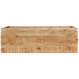  Konzolni stol s 2 ladice 110 x 35 x 75 cm masivno drvo manga | shoptok.hr