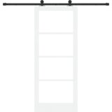 vidaXL Klizna Vrata s Opremljenjem "ORKDAL" Bijela 86x211 cm | shoptok.hr