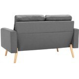  Dvosjed od tkanine svjetlosivi | shoptok.hr