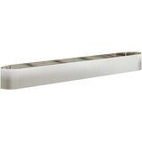 vidaXL Povišeni vrtni krevet Nehrđajući čelik 380 x 40 x 40 cm Čelik - Nehrđajući čelik 380 cm | shoptok.hr