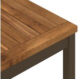  Stol za večeru u vrtu Prirodna i kava 196 x 100,5 x 75 cm | shoptok.hr