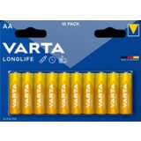 Varta baterije LongLife LR6 Alkalna AA 1,5V (10 kos) | Shoptok.si