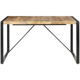 Maison Chic Jedilna miza - Kuhinjska miza - Jedilni stol 140x140x75 cm robusten mangov les, (21714975) Cene