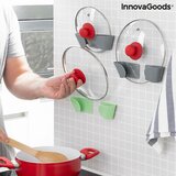 InnovaGoods Set 3 ljepljiva držača za kuhinjske poklopce Smarack | shoptok.hr