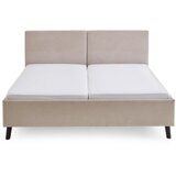 Meise Möbel Bež tapecirani bračni krevet s podnicom 160x200 cm Piano – | shoptok.hr