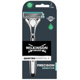 Wilkinson Brijač Quattro essential, Sivi Cene