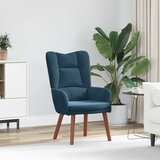  Fotelja Plava 63 x 67 x 94 cm Baršun | shoptok.hr