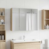  Kupaonski ormar s ogledalom Sonoma hrast 60 x 14,5 x 50 cm | shoptok.hr