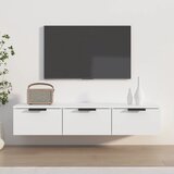 Furnova Stenska omarica bela 102x30x20 cm konstruiran les, (21950013) Cene