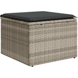  9-dijelni set vrtnih sofa od poliratana s jastucima svjetlosivi | shoptok.hr