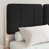  Krevetni okvir s tapiciranim uzglavljem Crna 120 x 200 cm | shoptok.hr