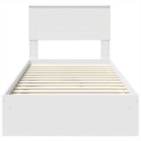  Krevet s od storage Bijelo 75 x 190 cm Konstruirano drvo | shoptok.hr