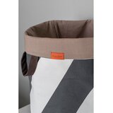 Mette Ditmer Denmark Siv/kremno bel tekstilni koš za perilo 5 l Diagonal – | Shoptok.si