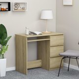 vidaXL Radni stol boja hrasta sonome 90 x 45 x 76 cm od iverice Cijene