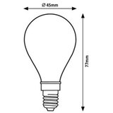 Rabalux LED žarulja E14 4 W 500 lm 4000 K G45 filament Cijene