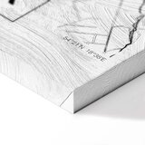  Slika - City Plan: Gdansk (1 Part) Vertical 80x120 Premium Print | shoptok.hr