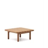 Kave Home vrtni stol od masivne tikovine 70x70 cm tirant – | shoptok.hr