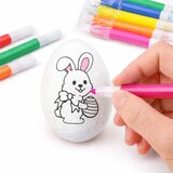  Easter Styrofoam Eggs For Painting Markers Pattern Rabbit B 6pcs | shoptok.hr