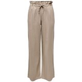 Only Hlače Pants Caro Wide - Oxford Tan Bež Cene