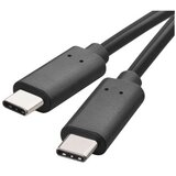 Kabel USB-C / USB-C, 3.1, polnjenje, podatki, 1 m, črna u