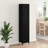  Highboard Crni hrast 34,5 x 34 x 180 cm Konstruirano drvo | shoptok.hr
