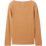 Tom Tailor Majica pikčasto rjava | Shoptok.si