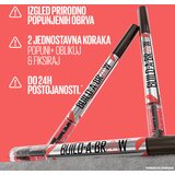 Maybelline new york Build-A-Brow 2 u 1 olovka za obrve i gel za fiksiranje 260 deep brown | ePonuda.com
