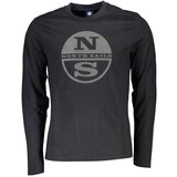 North Sails men's long sleeve t-shirt black Cene