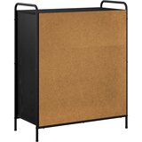  Ormar za cipele 76 x 36,5 x 93 cm Konstruirano drvo Crni hrast Slike