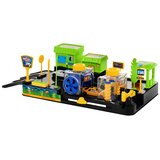  Praonica automobila za igru sa 2 auta i raznim rekvizitima - zeleno/žuti | shoptok.hr