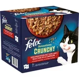 Sensations Crunchy Crumbles 20 x 85g + 2 x 40 g - Piletina, govedina, kunić, janjetina