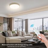  Brilagi - LED prigušiva svetiljka POOL LED/36W/230V 3000–6000K, prečnik 30 cm, bež + daljinski upravljač | Eponuda.com