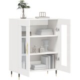  Komoda sjajna bijela 69,5x34x90 cm od konstruiranog drva | shoptok.hr
