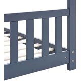  Otroški posteljni okvir siv iz trdne borovine 80x160 cm, (20650836) | Shoptok.si