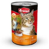 Purina friend hrana za mačke cat - piletina 415g Cene