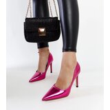 Gemre Pink Patent Heels Wines | Shoptok.si