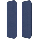 Uzglavlje s ušima plavo 93x16x78/88 cm od tkanine | shoptok.hr