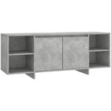 Maison Chic TV omarica - TV stojalo - Televizijska omarica betonsko siva 130x35x50 cm iverna plošča, (21699828) | Shoptok.si