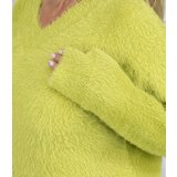 Pri Fluffy sweater knit dress neckline FUZZYVIBE | shoptok.hr