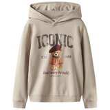 name it pulover DR 13249371 NKFRYCCA LS NREG SWEAT WH BRU BOX D bež 134/140 Cene