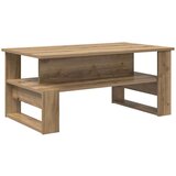  Klubska miza Umetni hrast 90 x 50 x 40 cm Konstruiran les, (5000120291) | Shoptok.si