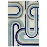 Asiatic Carpets Prašno modra preproga 80x150 cm Nova Retro Blue – Cene