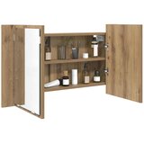  Kupaonski ormar s ogledalom Umjetnički hrast 80 x 12 x 45 cm | shoptok.hr