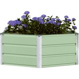  Cvetlično korito Pastelno Zeleno 129 x 129 x 45 cm Jeklo, (5000207293) | Shoptok.si