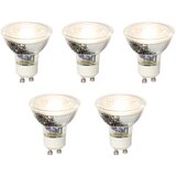 LUEDD Komplet 5 zatemljivih LED žarnic GU10 5W 370lm 3000K | Shoptok.si
