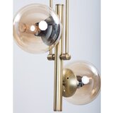Squid Lighting stropna svetilka v zlati barvi s steklenim senčilom ø 15 cm Libra | Shoptok.si