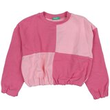 Benetton pulover 3J68C10DQ roza D S Cene