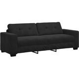  Set sofe 3 pcs Crna 221 x 80 x 80 cm Baršun | Eponuda.ba